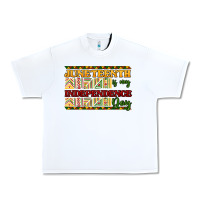 White Juneteenth is my Independence day Urban Heavy Tee - HowdyJamesFarm