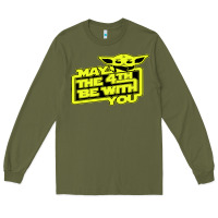 Army Green may the 4th be with you Long Sleeve Tee - longCreatives