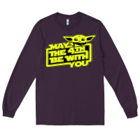 Plum may the 4th be with you Long Sleeve Tee - longCreatives