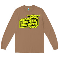 Toasted Coconut may the 4th be with you Long Sleeve Tee - longCreatives