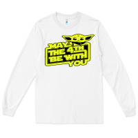 White may the 4th be with you Long Sleeve Tee - longCreatives