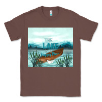 Chestnut the lake is my happy place Classic Tee - TumblerDesignByShophia