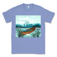 Colony Blue the lake is my happy place Classic Tee - TumblerDesignByShophia