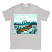 Moon Dust the lake is my happy place Classic Tee - TumblerDesignByShophia