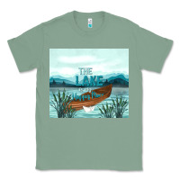 The Lake Is My Happy Place Classic Tee | Teevron