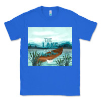 True Royal the lake is my happy place Classic Tee - TumblerDesignByShophia