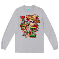 Moon Dust Cinco de mayo love Long Sleeve Tee - FaDigitalArtStudio