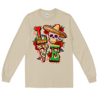 Mushroom Cinco de mayo love Long Sleeve Tee - FaDigitalArtStudio