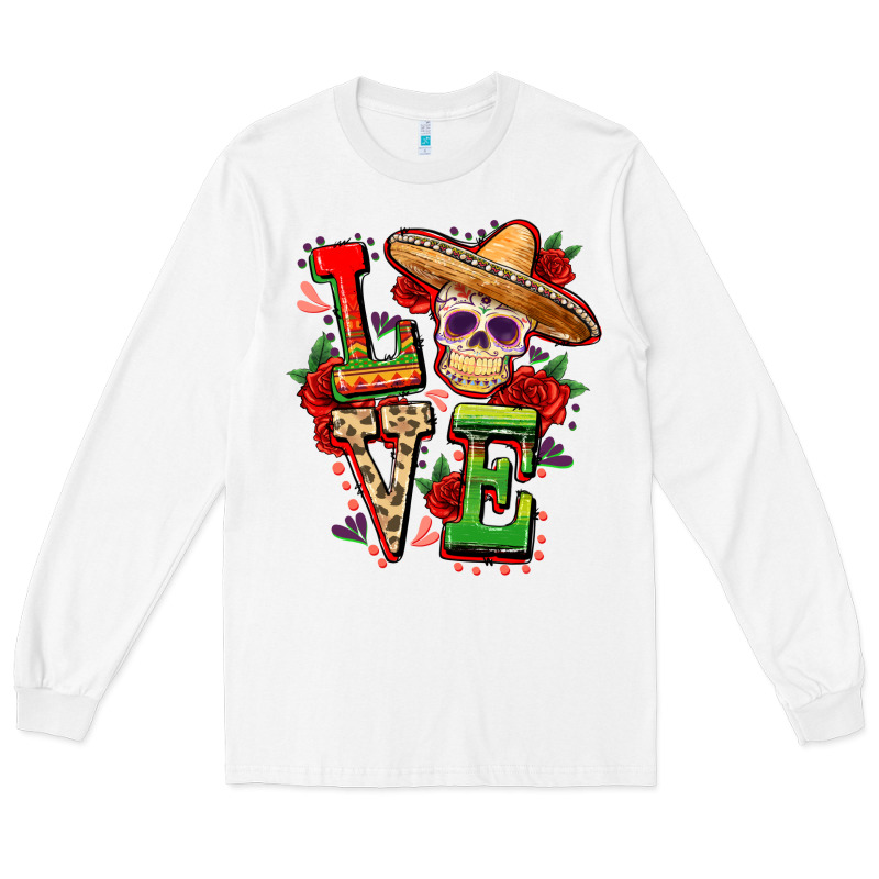 Cinco De Mayo Love Long Sleeve Tee by FaDigitalArtStudio | Teevron