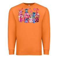 Carrot breast cancer stitch coffee cups Premium Sweatshirt - AdoDesignShop