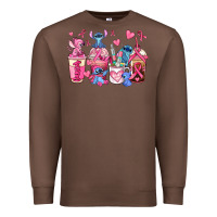 Chestnut breast cancer stitch coffee cups Premium Sweatshirt - AdoDesignShop