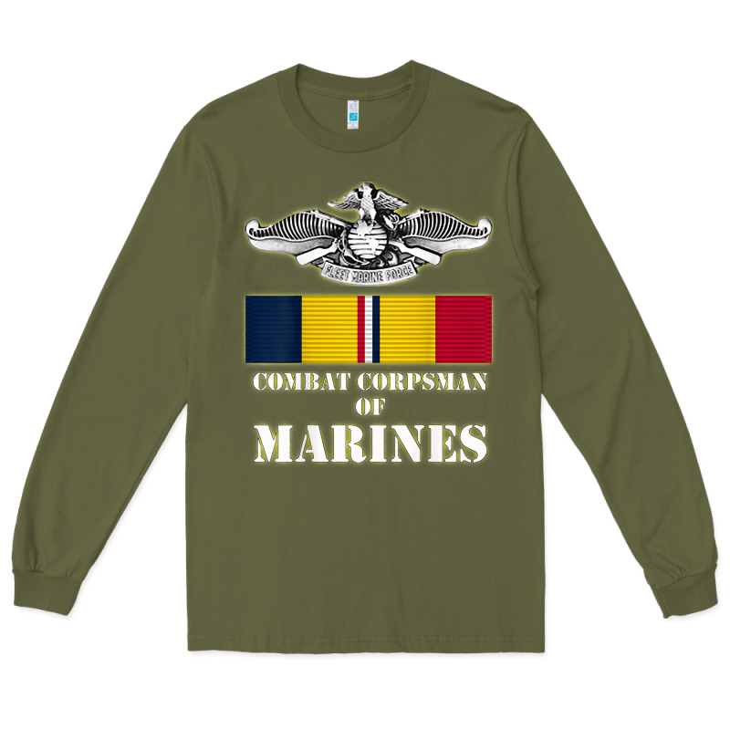 Eagle Fmf Corpsman 8404 T Back Design Long Sleeve Tee by longCreatives | Teevron