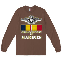 Chestnut Eagle FMF Corpsman 8404 T Back Design Long Sleeve Tee - longCreatives