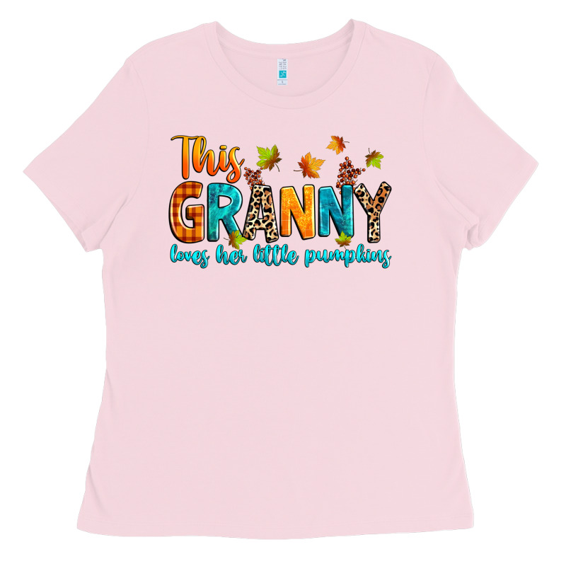 Customized This Granny Loves Her Little Pumpkins Ladies Tee by texasbilliewilder | Teevron