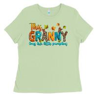 Matcha customized this granny loves her little pumpkins Ladies Tee - texasbilliewilder