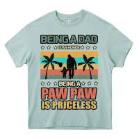 Being A Dad Is An Honor Being A Pawpaw Is Priceless Heavy Core Tee | Teevron