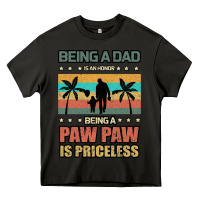 Asphalt Being a dad is an honor being a pawpaw is priceless Heavy Core Tee - Bettercallsaul
