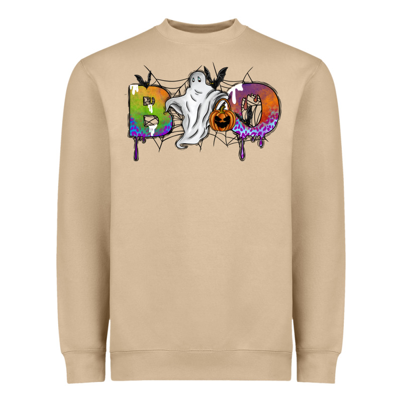 Boo Heavyweight Sweatshirt by SublimationCraftShop | Teevron