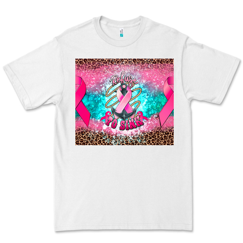 Refuse To Sink Anchor Cancer Premium Tee by NancyCooperArtShop | Teevron