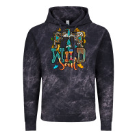 Cloud Black western wild soul Vintage Hoodie - OliviaCreatesArt