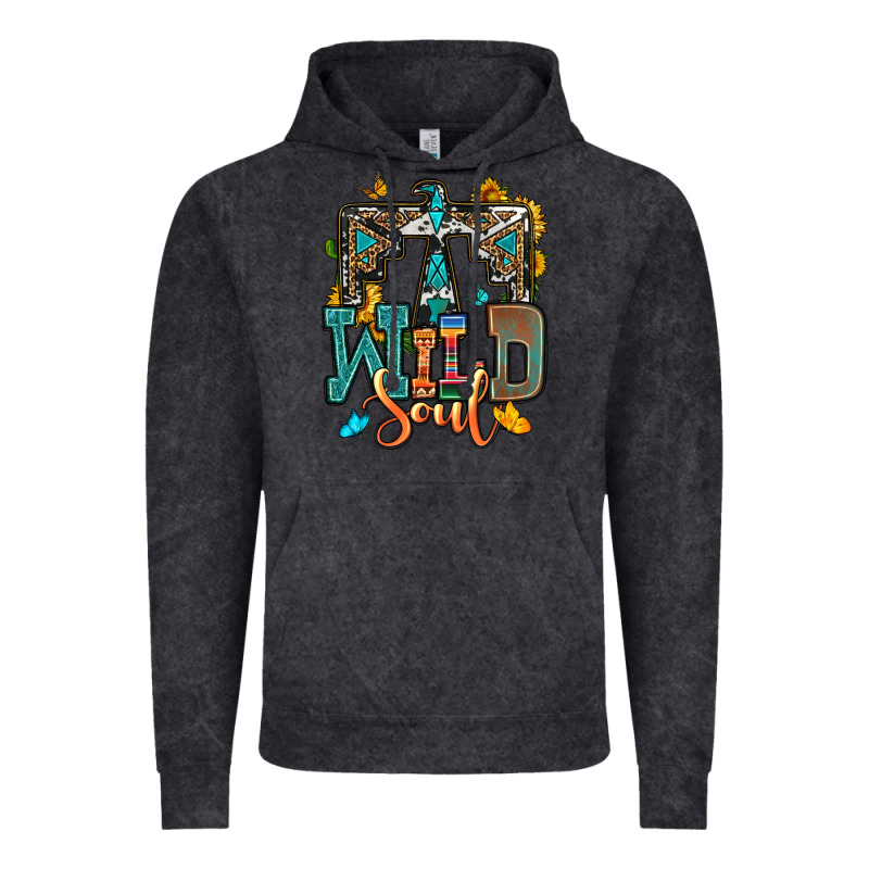 Western Wild Soul Vintage Hoodie by OliviaCreatesArt | Teevron
