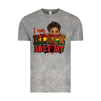 Cloud Rock i am black history black boy peekaboo juneteenth Vintage Tee - CowGirlArtShop