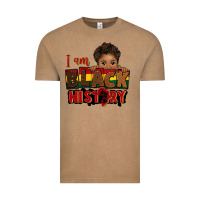 Vintage Coffee i am black history black boy peekaboo juneteenth Vintage Tee - CowGirlArtShop