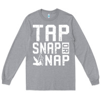 Heather Grey Tap Snap Or Nap Jiu Jitsu Hoodie Brazilian BJJ Gifts Long Sleeve Tee - longCreatives