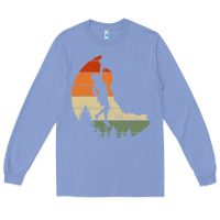 Colony Blue Retro Rock Climbing Vintage Climber Long Sleeve Tee - longCreatives