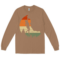 Toasted Coconut Retro Rock Climbing Vintage Climber Long Sleeve Tee - longCreatives