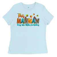 Baby Blue customized this mawmaw loves her little pumpkins Ladies Tee - texasbilliewilder
