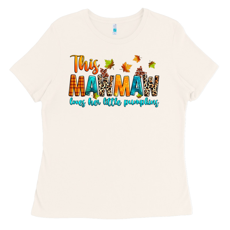 Customized This Mawmaw Loves Her Little Pumpkins Ladies Tee by texasbilliewilder | Teevron