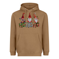 Toasted Coconut ho ho. ho gnomes Heavyweight Hoodie - BarkalooDesign