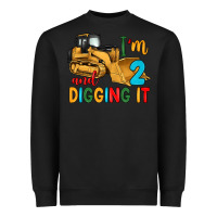 Black i'm 2 and digging it Heavyweight Sweatshirt - Artiststas