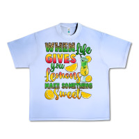 Grape Ice when life gives you lemons make something Urban Heavy Tee - RanaPortraitStore