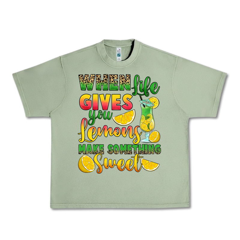 When Life Gives You Lemons Make Something Urban Heavy Tee by RanaPortraitStore | Teevron