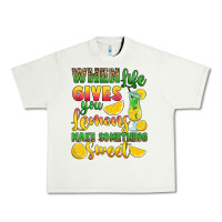 Pistachio when life gives you lemons make something Urban Heavy Tee - RanaPortraitStore