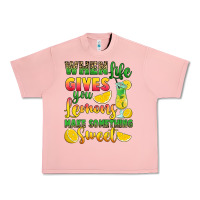 Salmon when life gives you lemons make something Urban Heavy Tee - RanaPortraitStore