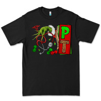 Black Christmas Character Nurse Premium Tee - NancyCooperArtShop
