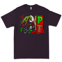 Plum Christmas Character Nurse Premium Tee - NancyCooperArtShop