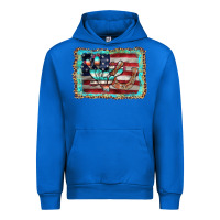 Cobalt flag cactus horseshoe Urban Hoodie - AdoDesignShop