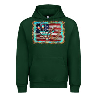 Forest Green flag cactus horseshoe Urban Hoodie - AdoDesignShop