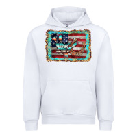 White flag cactus horseshoe Urban Hoodie - AdoDesignShop