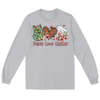 Moon Dust Easter Day Peace love Easter Long Sleeve Tee - OliviaCreatesArt