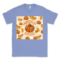 Colony Blue pumpkin spice fall leaves Classic Tee - TumblerDesignByShophia