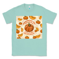 Seafoam pumpkin spice fall leaves Classic Tee - TumblerDesignByShophia