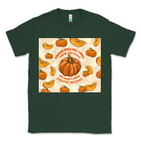 Sports Green pumpkin spice fall leaves Classic Tee - TumblerDesignByShophia