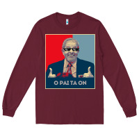 Burgundy Lula Presidente 2022 Brasil  O Pai Ta On Long Sleeve Tee - longCreatives