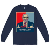 Navy Lula Presidente 2022 Brasil  O Pai Ta On Long Sleeve Tee - longCreatives