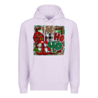 Lilac Ho Ho Ho Gnomes Premium Hoodie - CowhideDigitalArt
